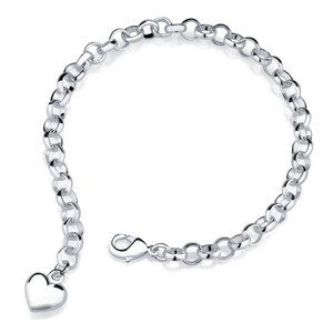 NEW Set of 2 Heart Charm Bracelets!